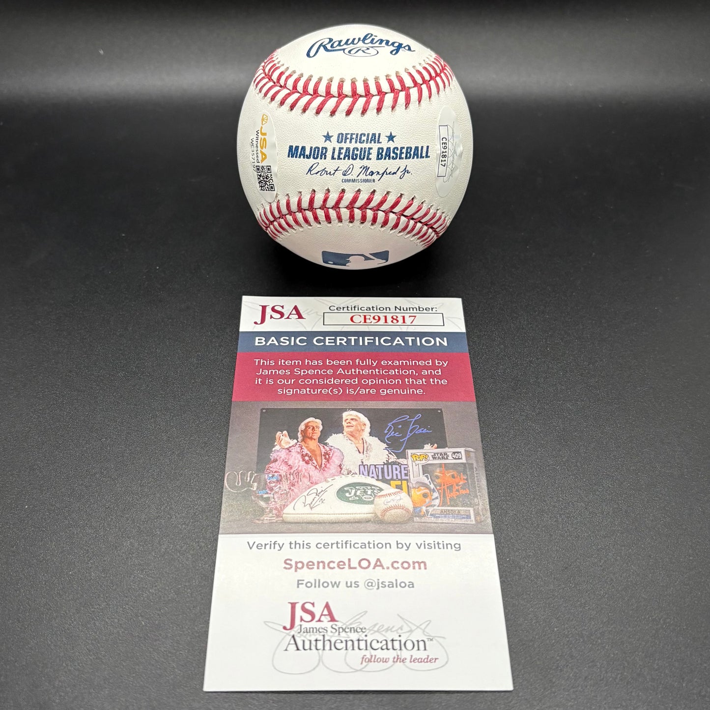 Jason Varitek & Jonathan Papelbon "07 WS Champs" Autographed Baseball (JSA)