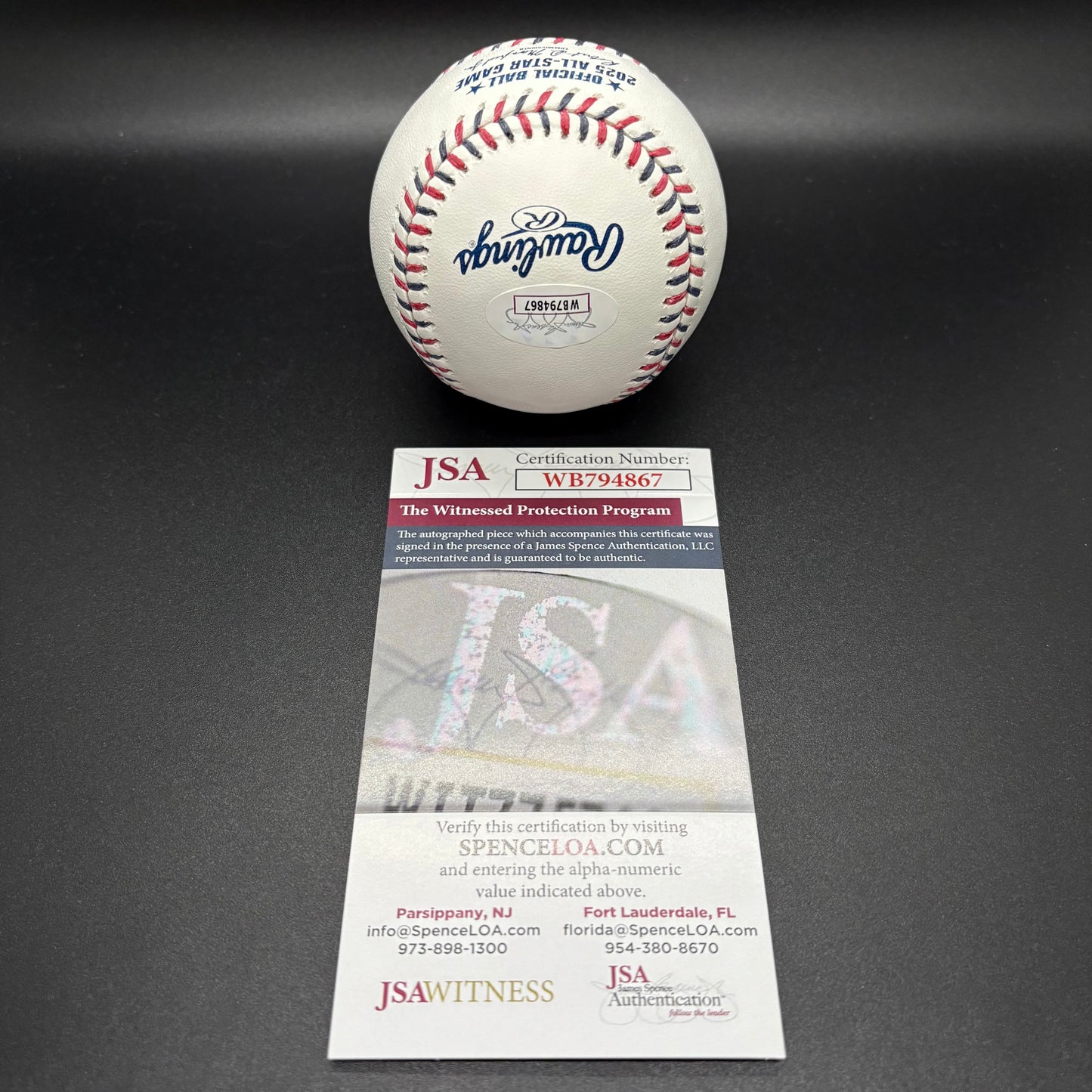 Garrett Crochet 2025 All-Star Game Autographed Baseball (JSA)