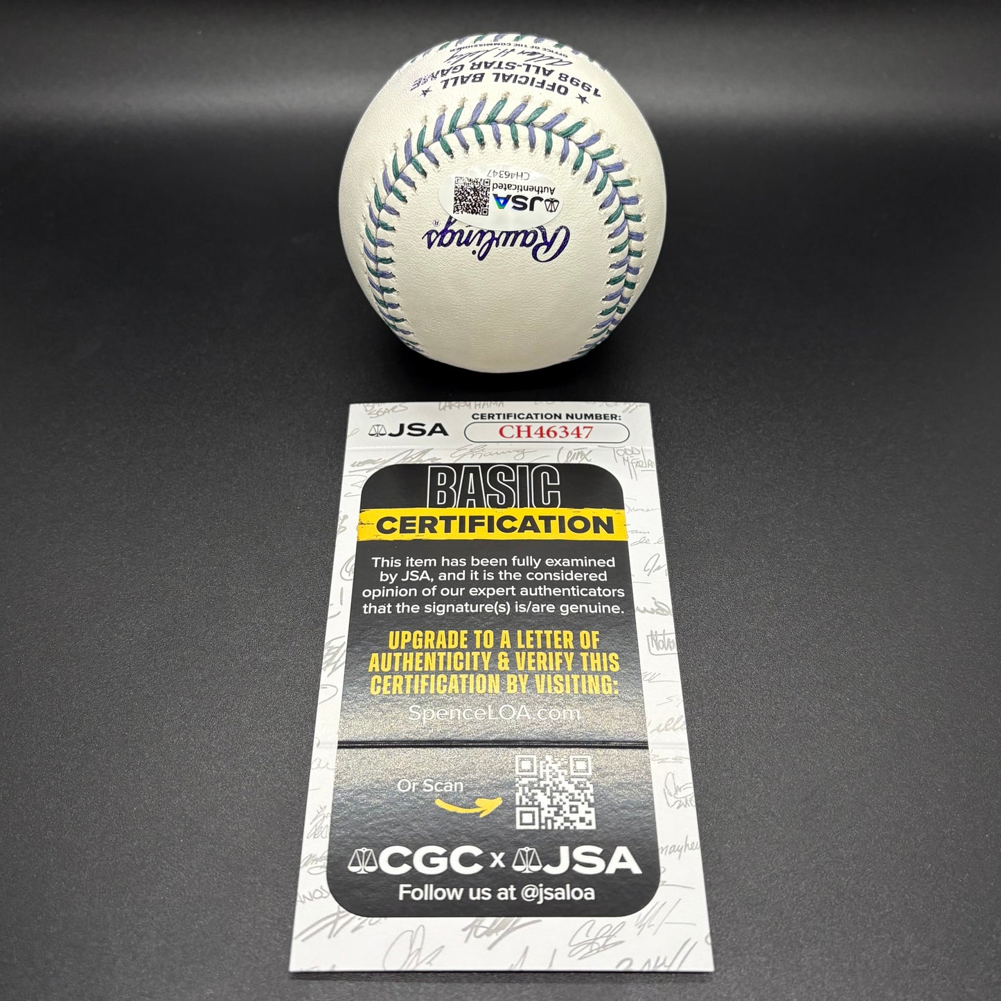 Sammy Sosa “1998 NL MVP" 1998 All-Star Game Autographed Baseball (JSA)