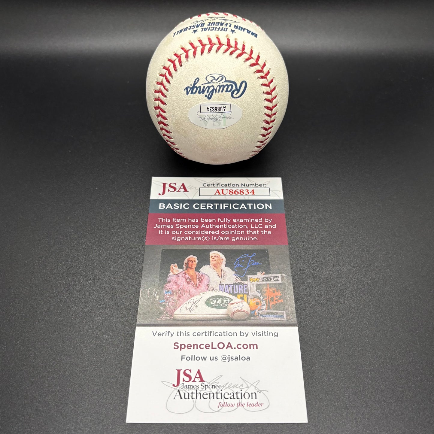 Roger Clemens 300 Wins Autographed Baseball (JSA)