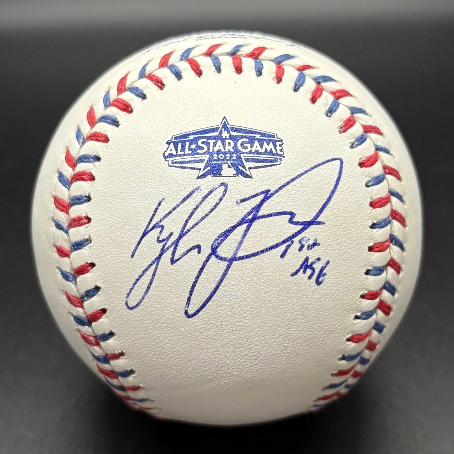 Kyle Tucker "1st ASG" 2022 All-Star Game Autographed Baseball (PSA)