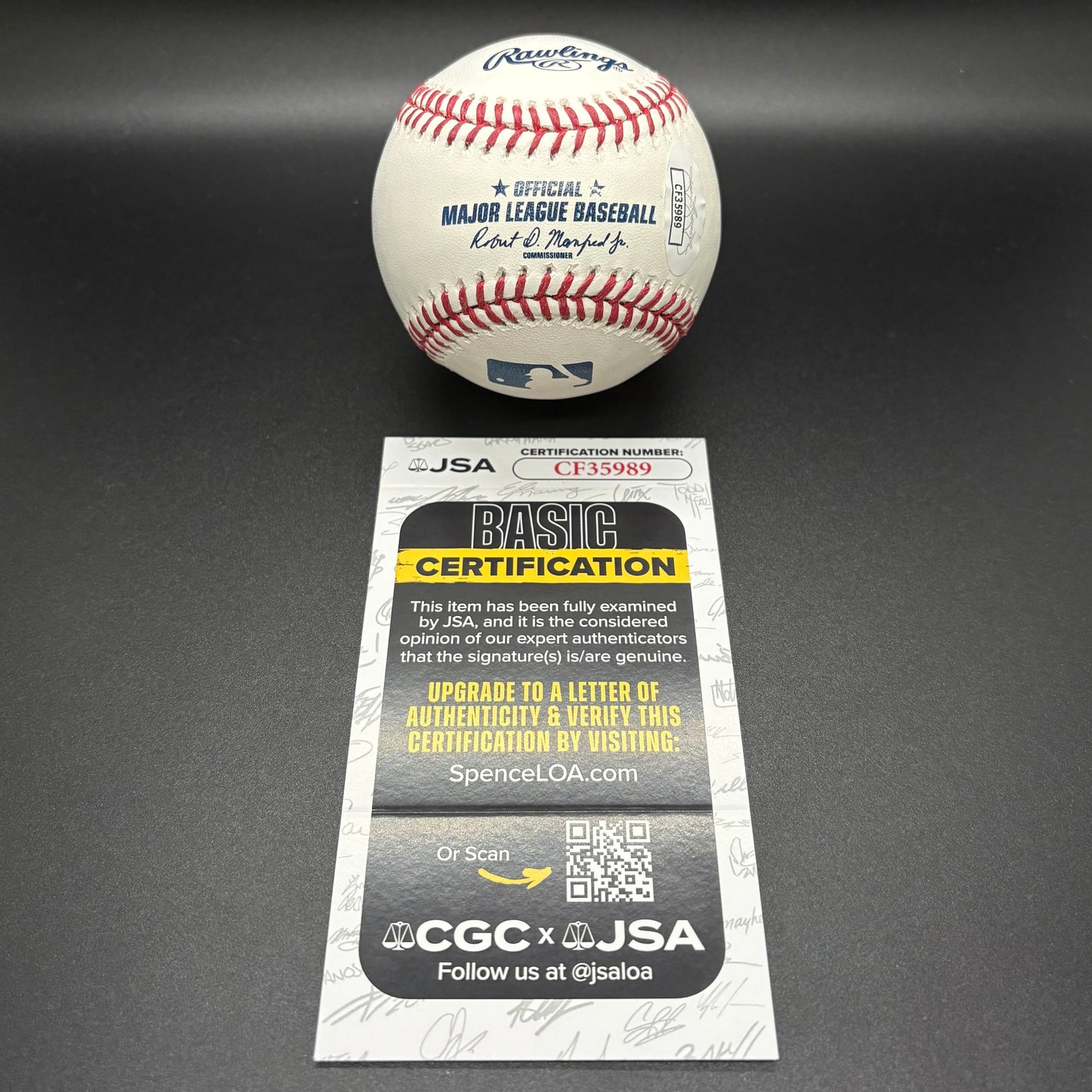 David Ortiz Autographed Baseball (JSA)