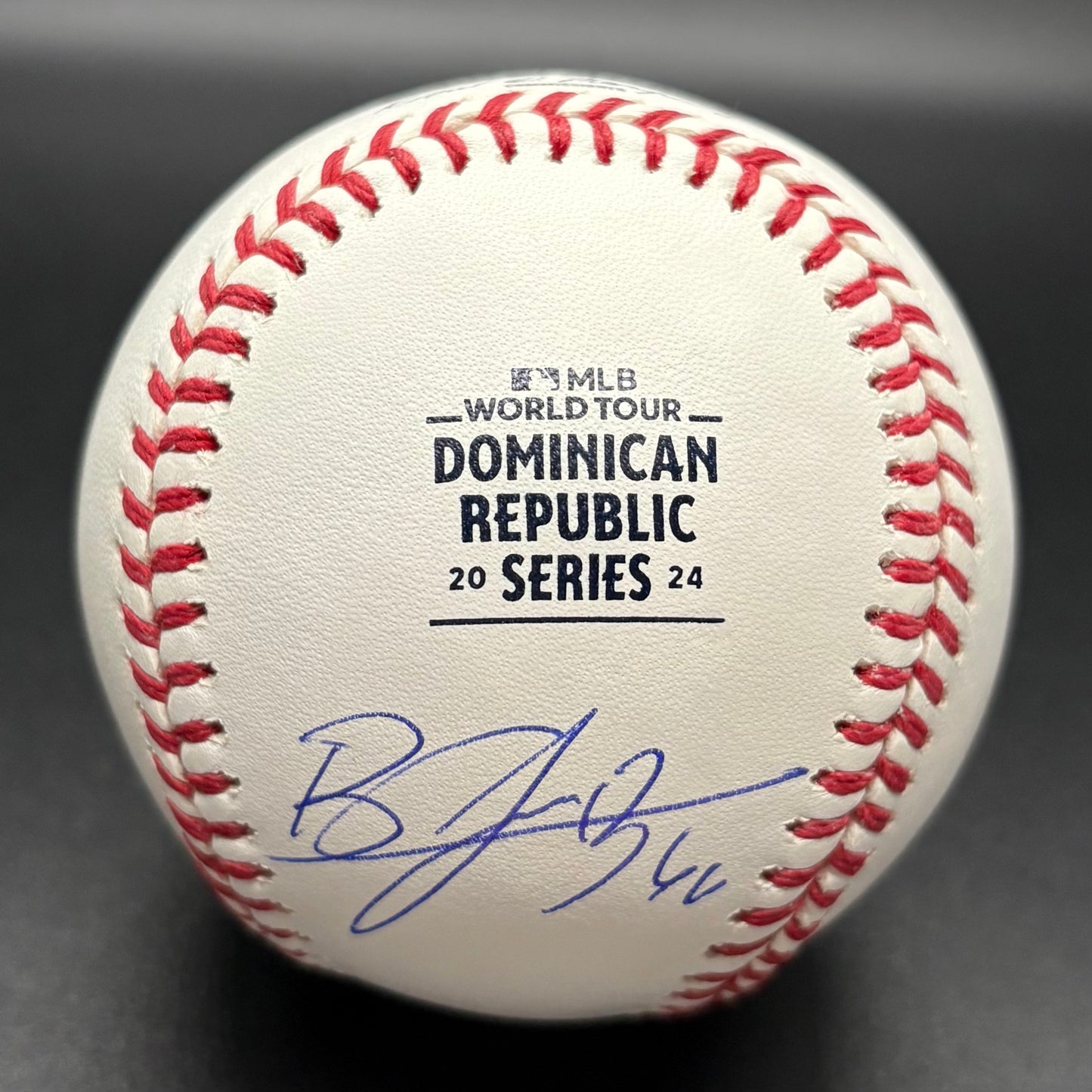 Brayan Bello 2024 Dominican Series Autographed Baseball (JSA)