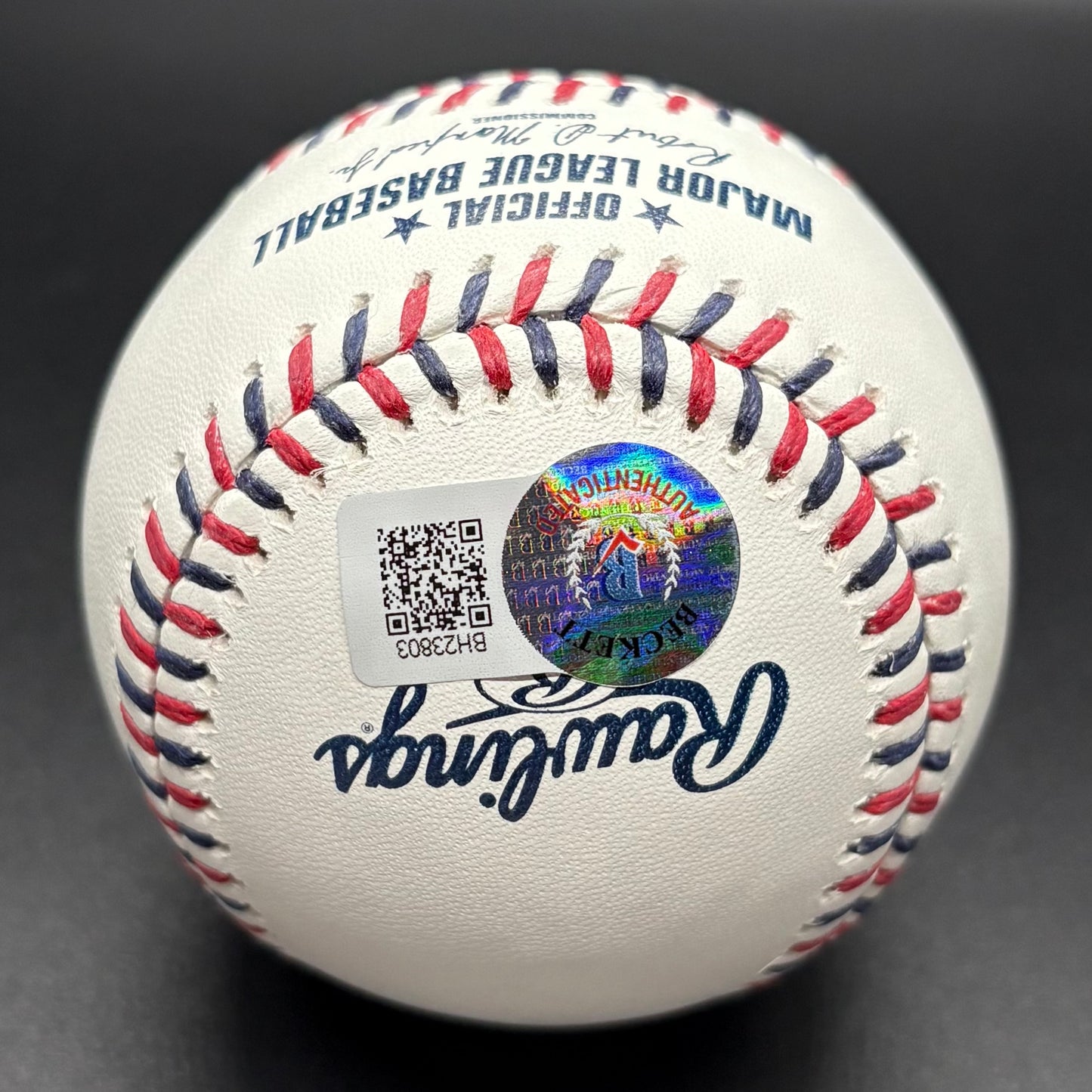 Terry Francona "04 07 WS Champs" Red Sox Logo Autographed Baseball (BAS)