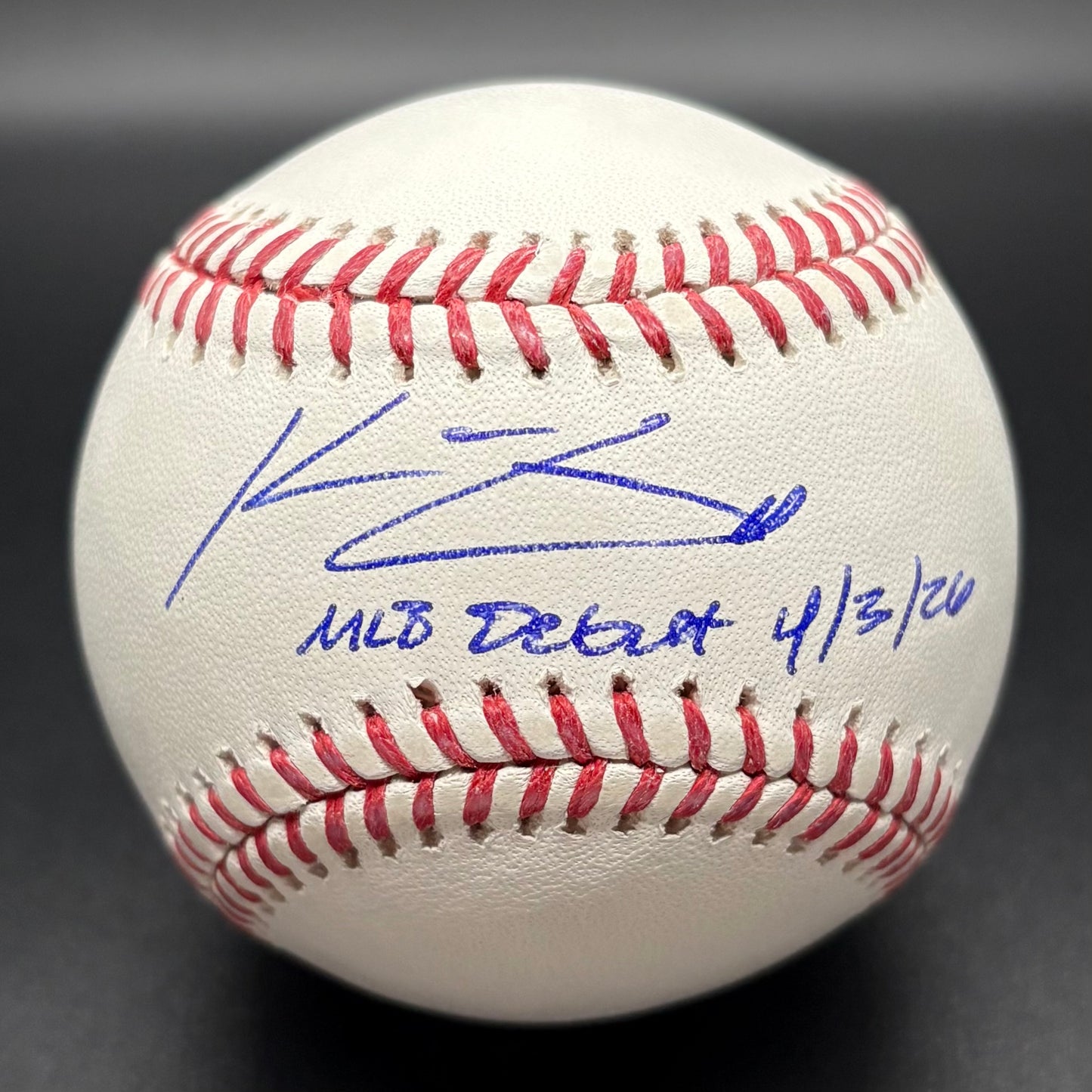 Konnor Griffin "MLB Debut 4/3/26" Autographed Baseball (MLB)