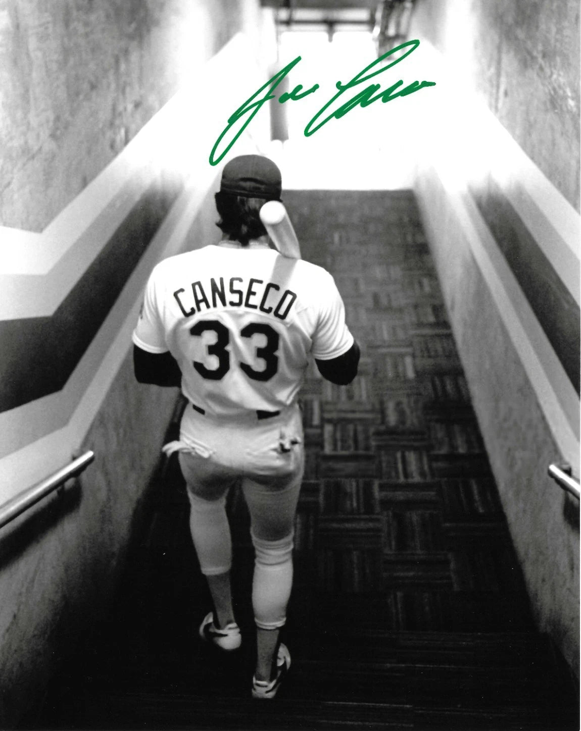Jose Canseco Tunnel Autographed 8x10 Photo