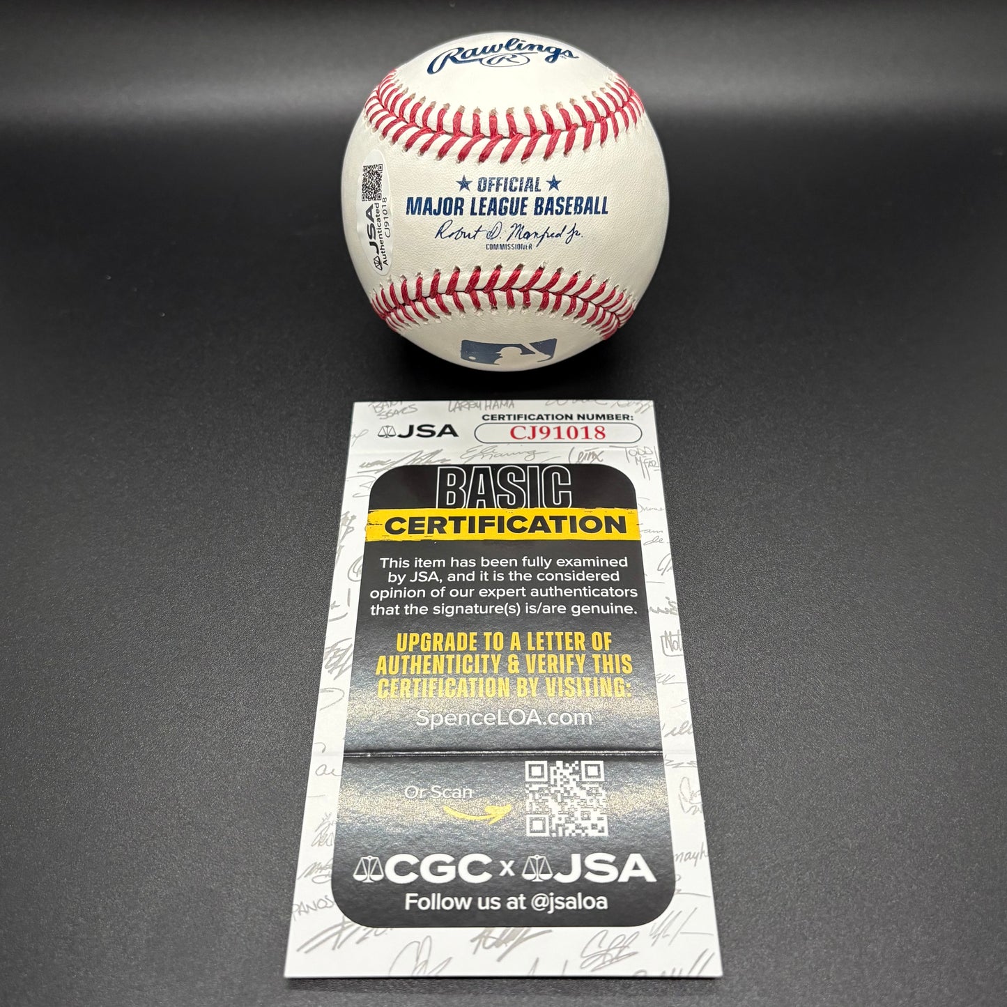 Tommy John "Bionic Man" Autographed Baseball (JSA)