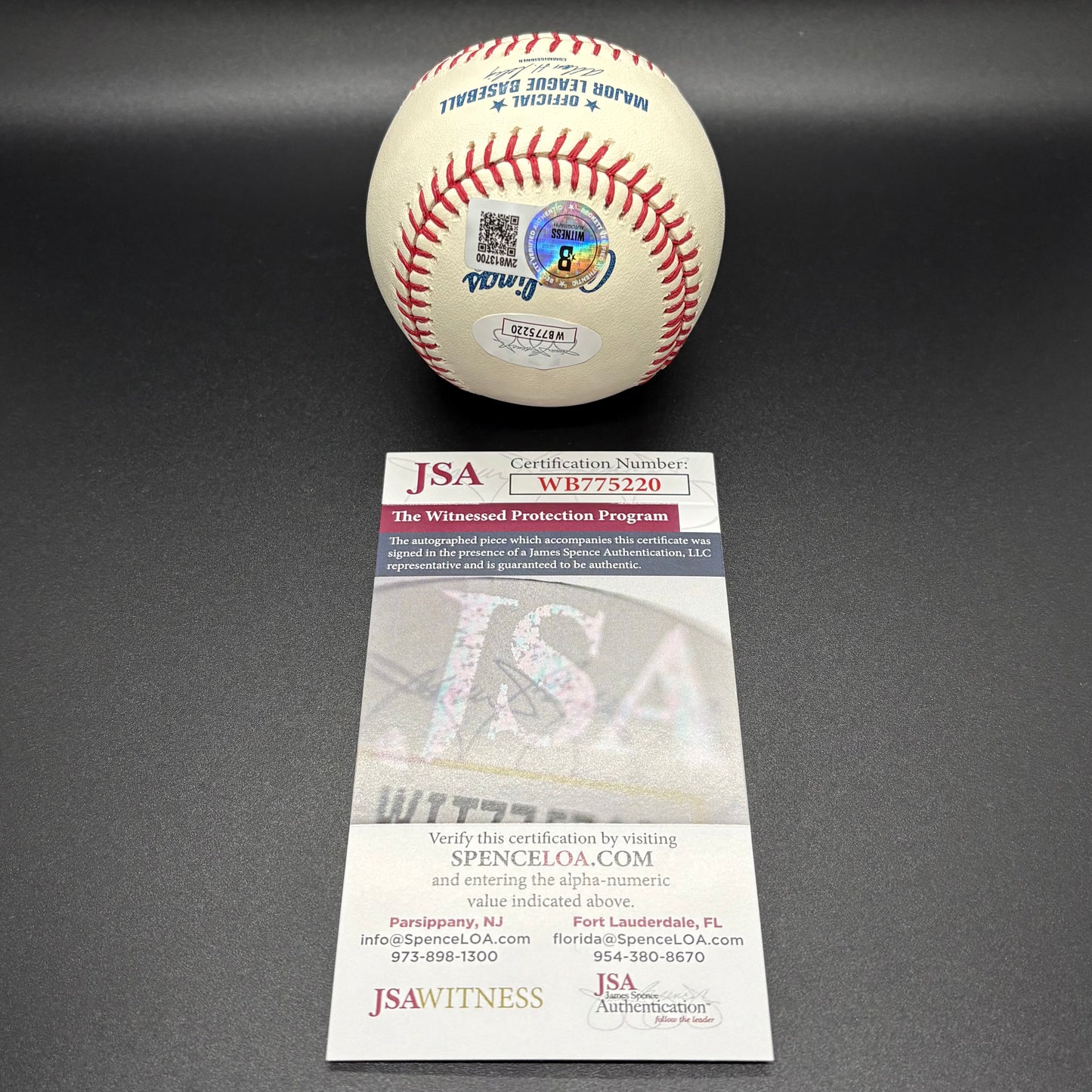 David Ortiz, Manny Ramirez & Pedro Martinez Fenway 100 Years Autographed Baseball (Beckett/JSA)