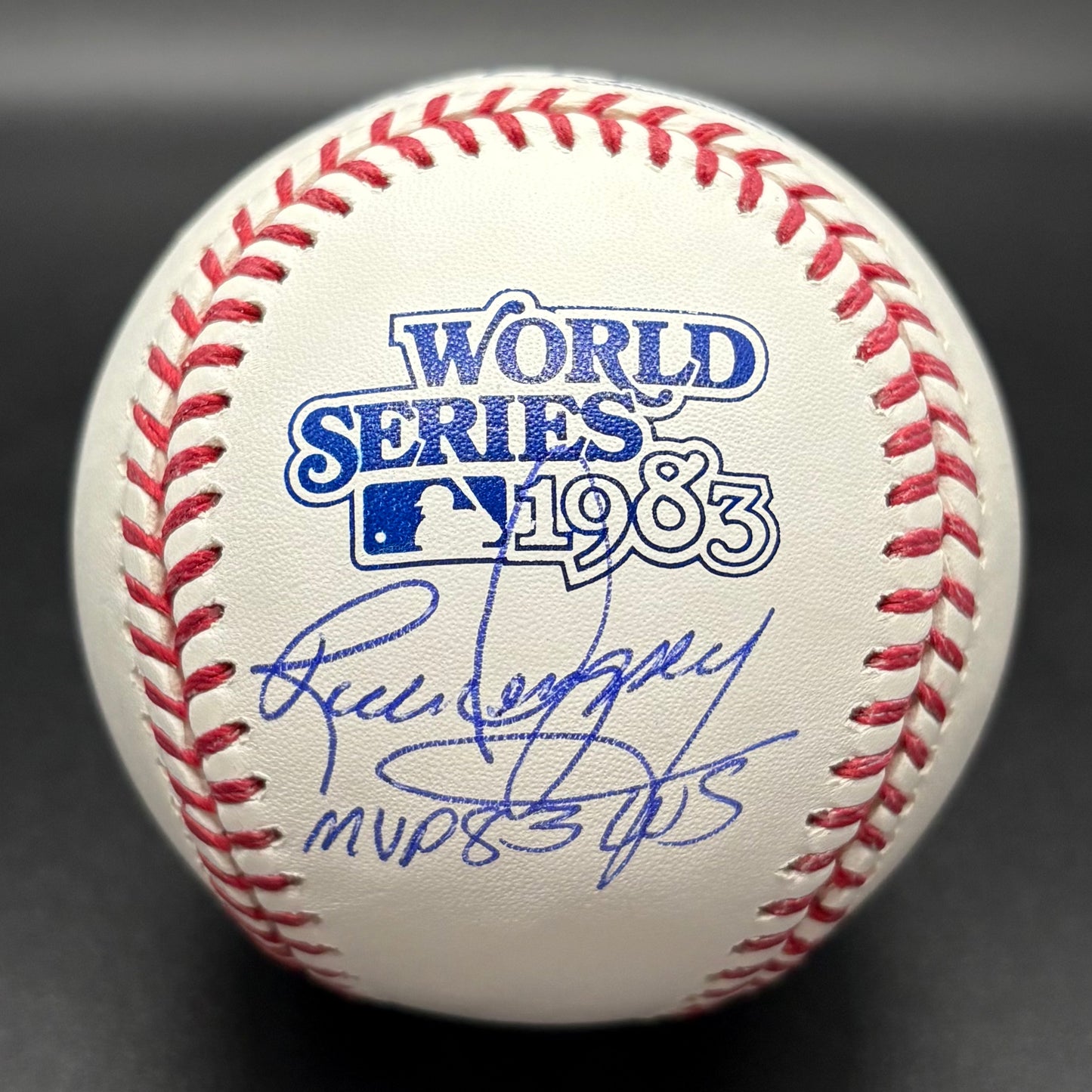 Rick Dempsey 1983 World Series "MVP 83 WS” Autographed Baseball (Beckett)