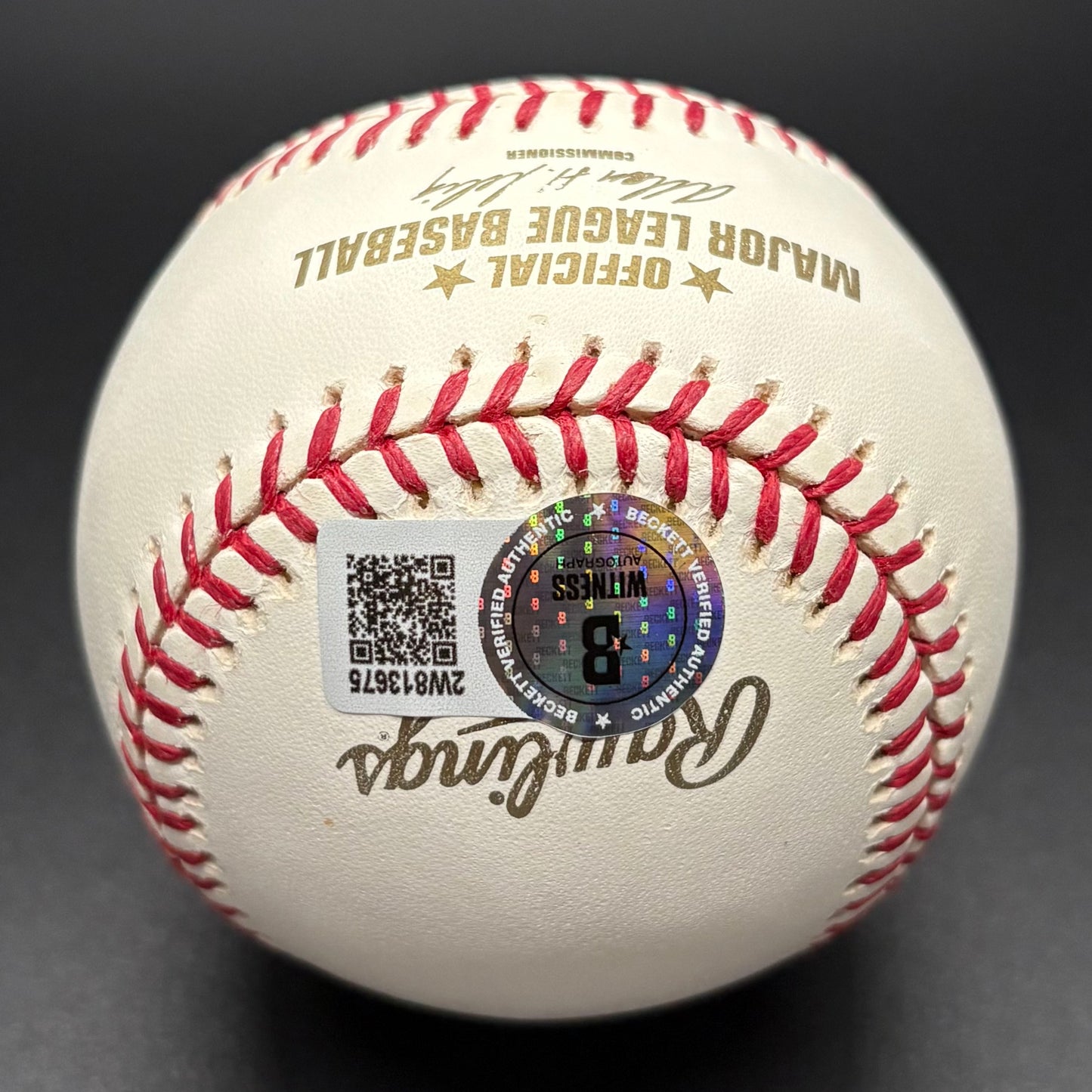David Ortiz 04/07 World Series Champions Autographed Baseball (Beckett)