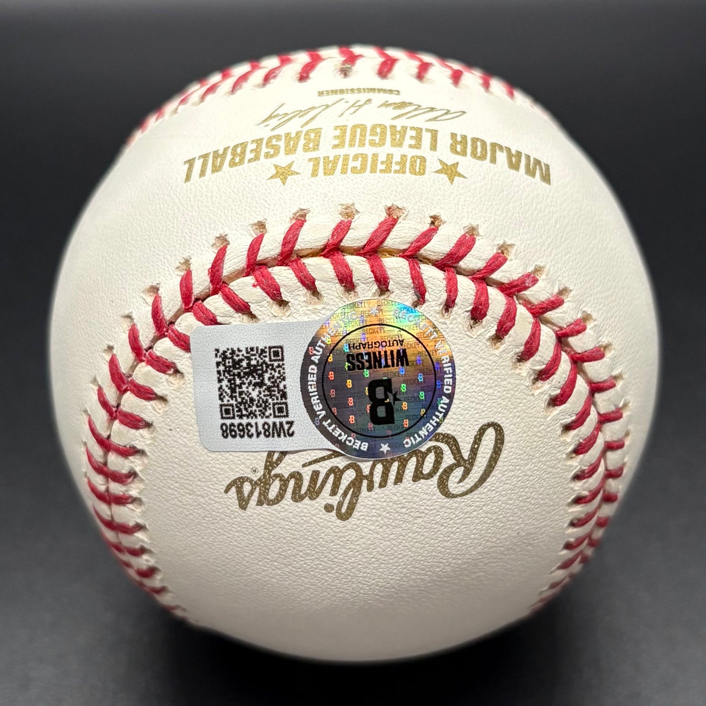 David Ortiz & Manny Ramirez 04/07 World Series Champions Autographed Baseball (BAS)