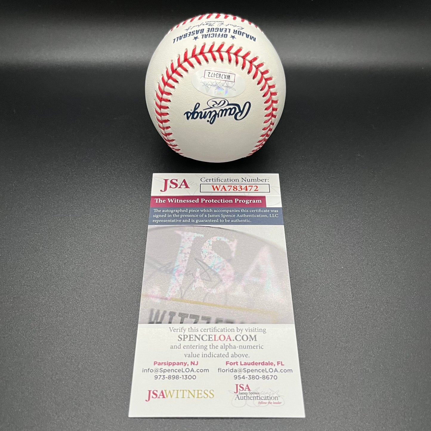 Felix Hernandez Mariners HOF Autographed Baseball (JSA)