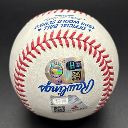 Joe Torre 1999 World Series Autographed Baseball (MLB/Fanatics)