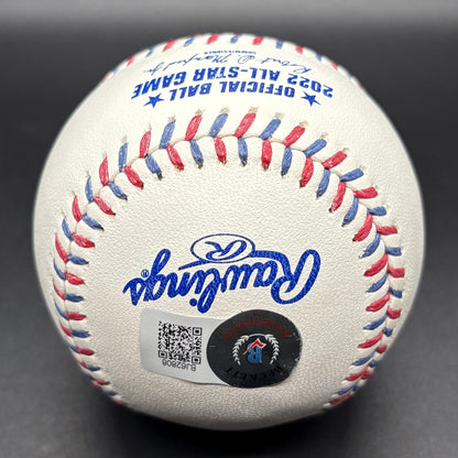 Julio Rodriguez 2022 All-Star Game Autographed Baseball (BAS)