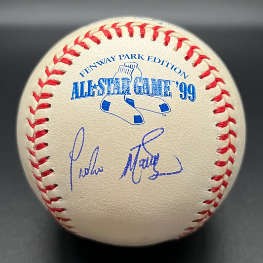 Pedro Martinez 1999 Fenway Park Edition ASG Autographed Baseball (JSA)