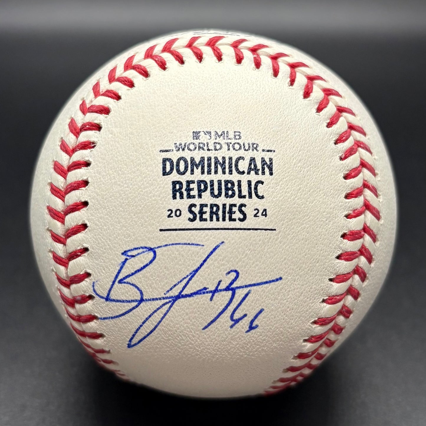 Brayan Bello 2024 Dominican Series Autographed Baseball (JSA)