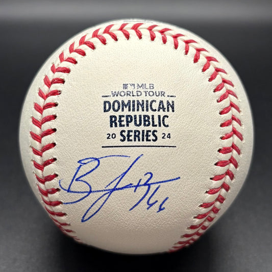 Brayan Bello 2024 Dominican Series Autographed Baseball (JSA)