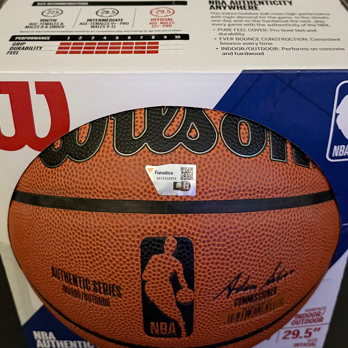 Paul Pierce “The Truth” Autographed Basketball (Fanatics)