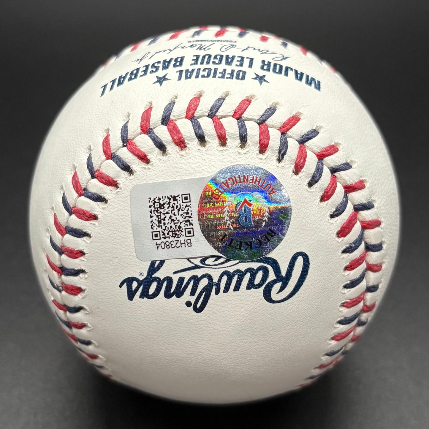Terry Francona "04 07 WS Champs" Red Sox Logo Autographed Baseball (Beckett)