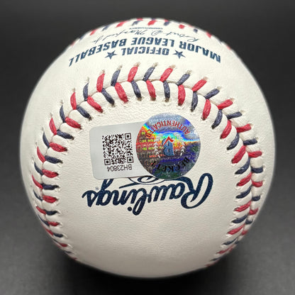 Terry Francona "04 07 WS Champs" Red Sox Logo Autographed Baseball (Beckett)