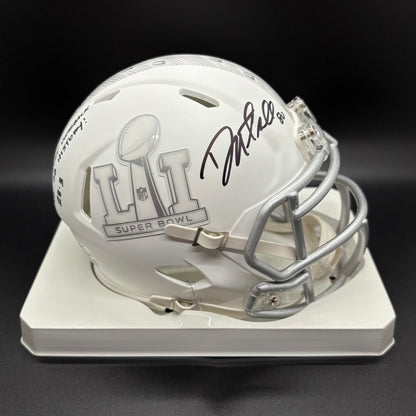 Danny Amendola "Greatest Comeback in SB History 28-3" Autographed Super Bowl LI Mini Helmet (JSA)
