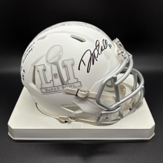 Danny Amendola "Greatest Comeback in SB History 28-3" Autographed Super Bowl LI Mini Helmet (JSA)
