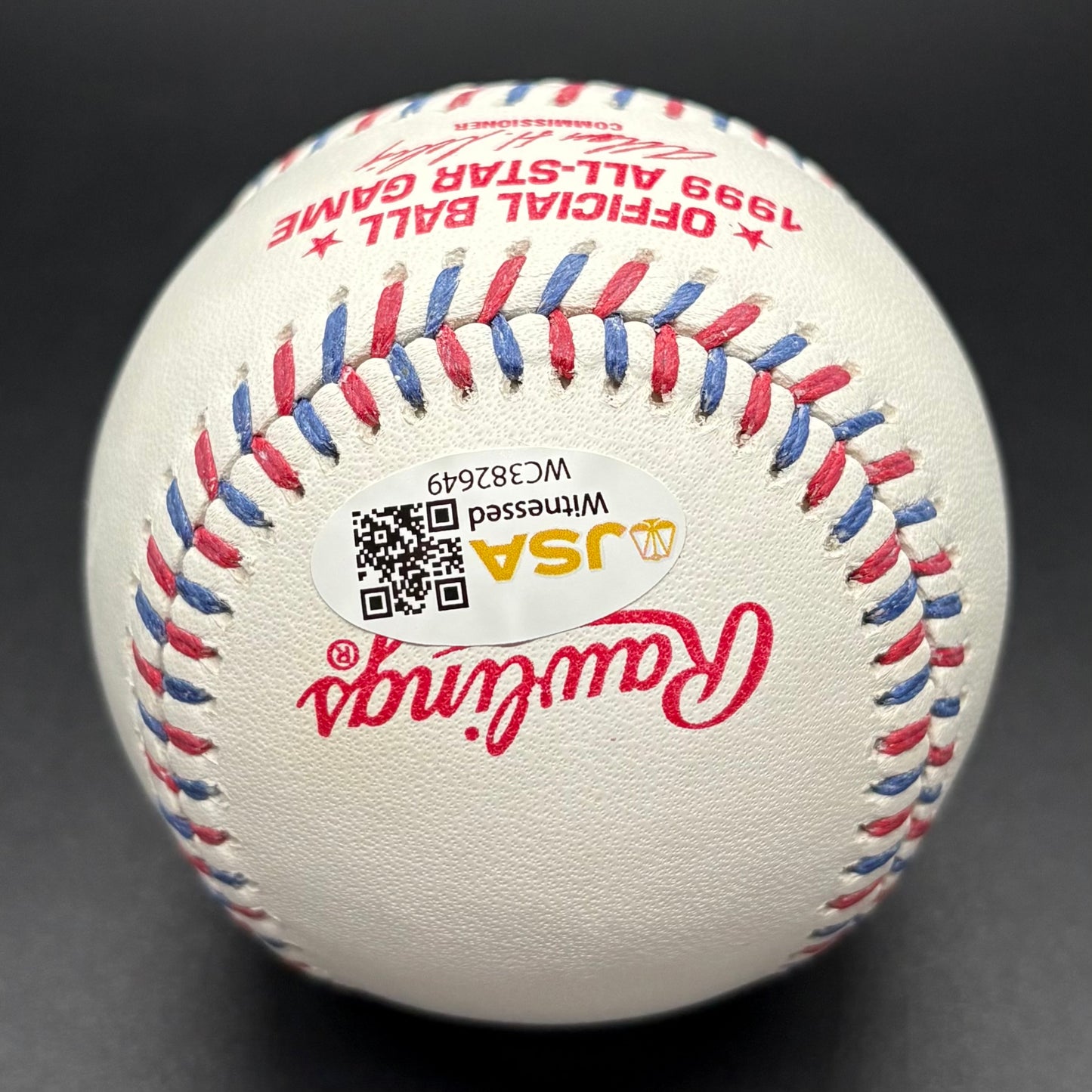 Pedro Martinez "1999 ASG MVP" 1999 All-Star Game Autographed Baseball (JSA)