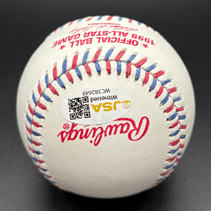 Pedro Martinez "1999 ASG MVP" 1999 All-Star Game Autographed Baseball (JSA)