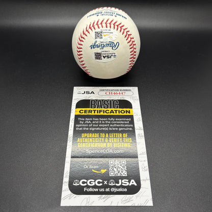 Darryl Strawberry & Doc Gooden Shea Stadium Autographed Baseball (JSA)