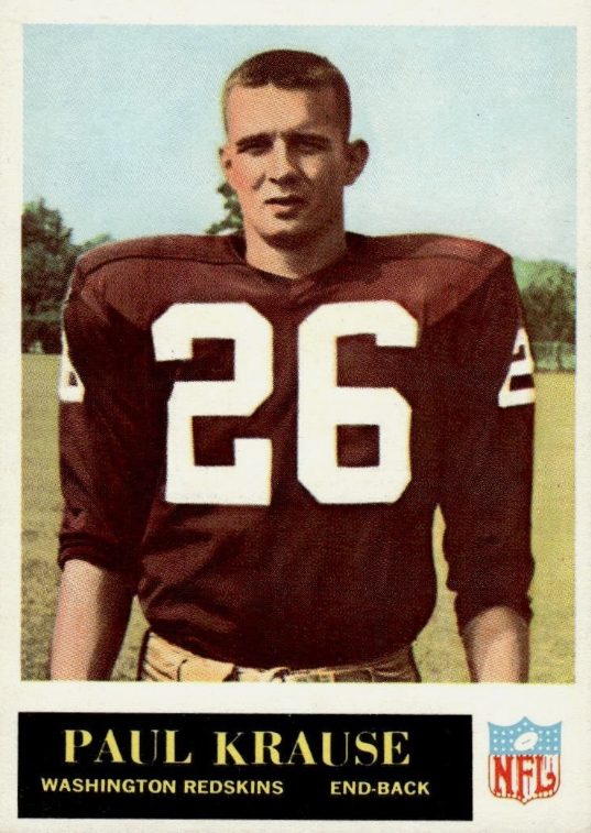 Paul Krause Autograph Signing