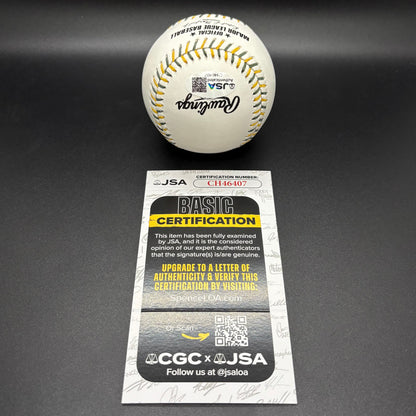 Jose Canseco "A's HOF '24" Athletics Team Stitched Autographed Baseball (JSA)