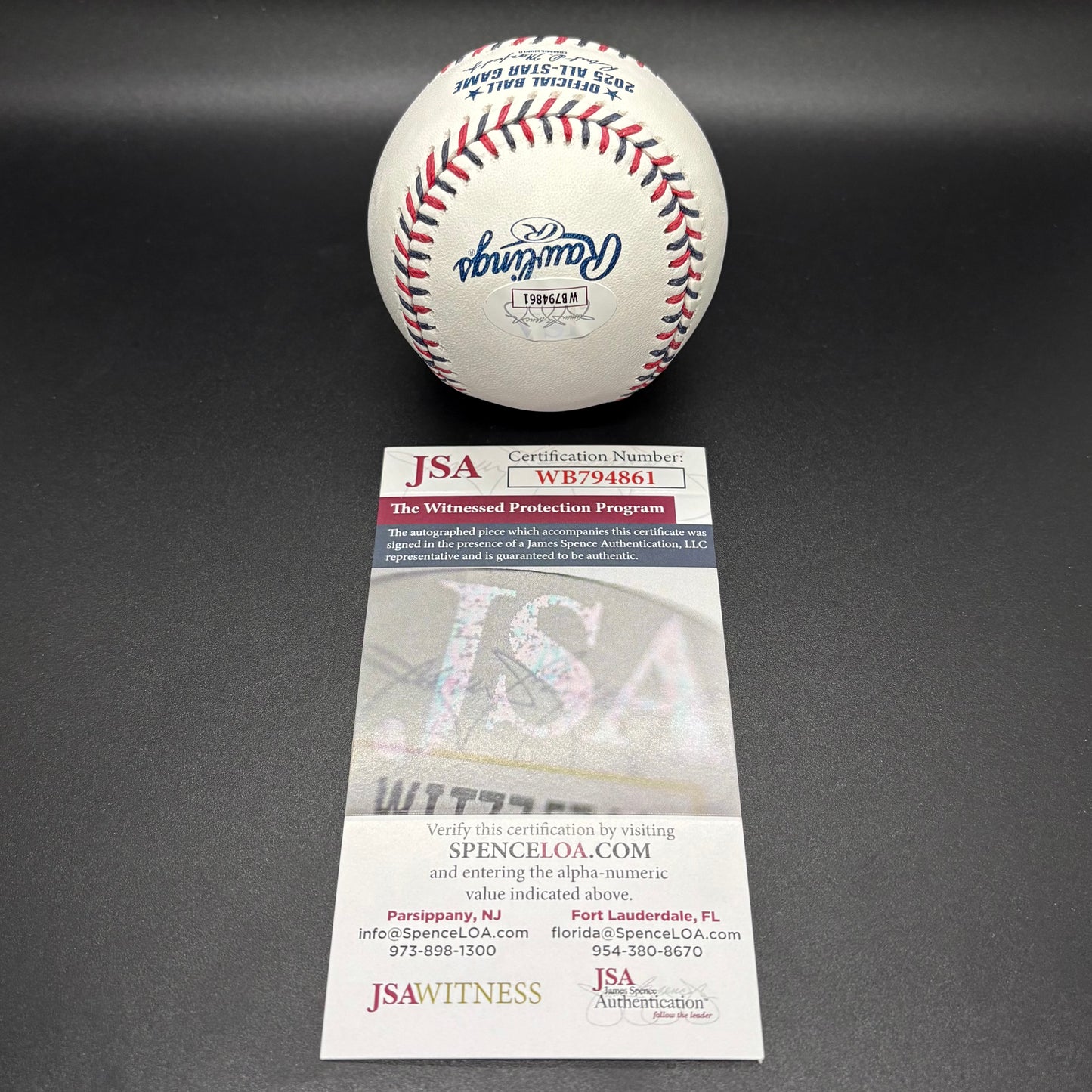 Garrett Crochet 2025 All-Star Game Autographed Baseball (JSA)