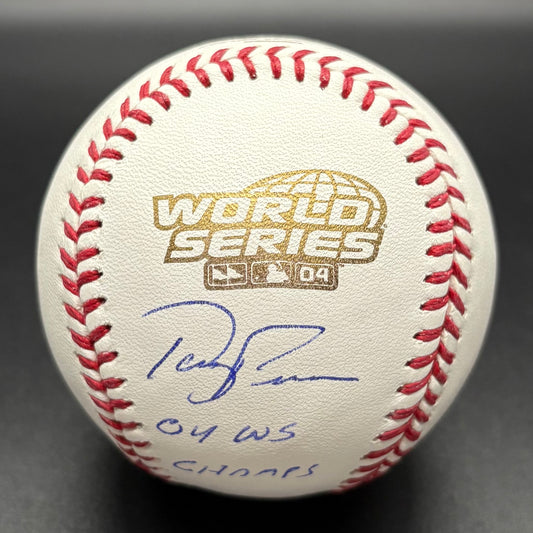 Terry Francona "04 WS Champs" 2004 World Series Autographed Baseball (BAS)