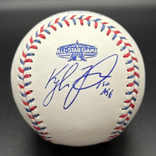 Kyle Tucker "1st ASG" 2022 All-Star Game Autographed Baseball (PSA)