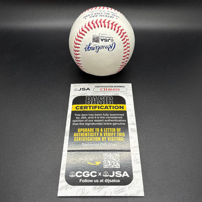 Jose Canseco "86 AL ROY" 1986 All-Star Game Autographed Baseball (JSA)