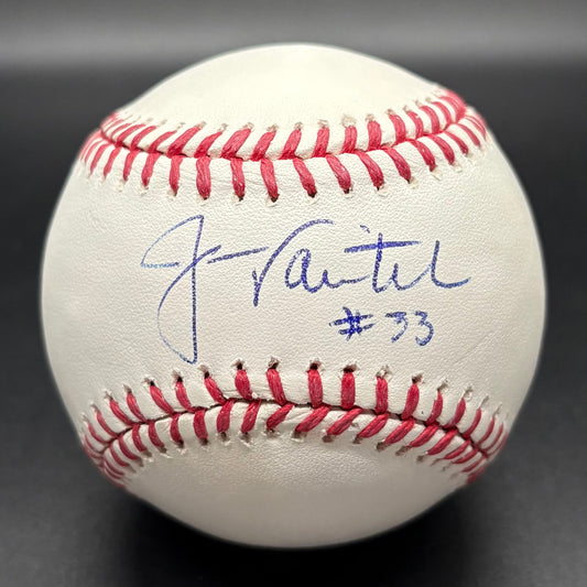 Jason Varitek Autographed Baseball (JSA)