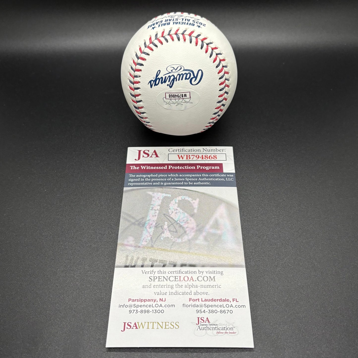 Garrett Crochet 2025 All-Star Game Autographed Baseball (JSA)