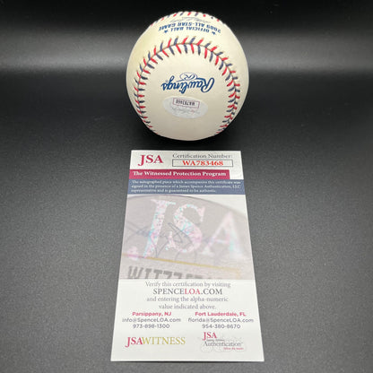 Felix Hernandez 2009 All-Star Game Autographed Baseball (JSA)