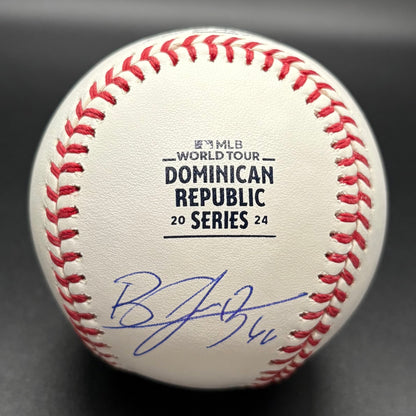 Brayan Bello 2024 Dominican Series Autographed Baseball (JSA)