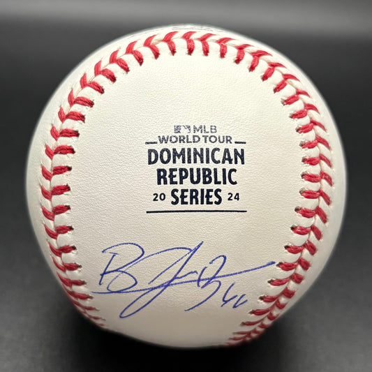 Brayan Bello 2024 Dominican Series Autographed Baseball (JSA)