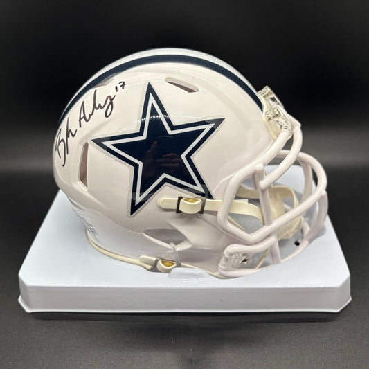 Brandon Aubrey Cowboys Autographed Alternate Mini Helmet (Beckett)