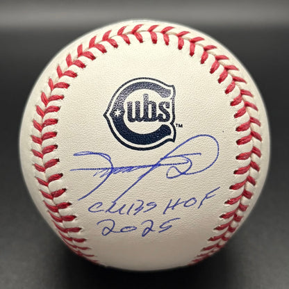 Sammy Sosa “Cubs HOF 2025" Cubs City Connect Autographed Baseball (BAS)