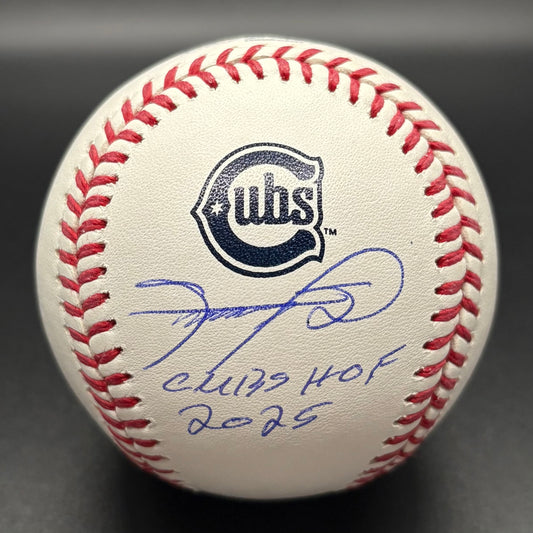 Sammy Sosa “Cubs HOF 2025" Cubs City Connect Autographed Baseball (BAS)
