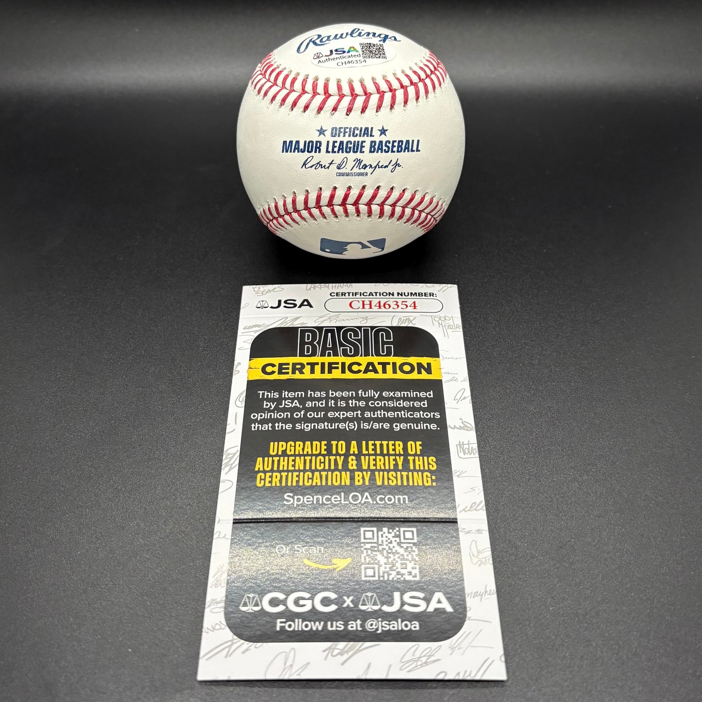 Sammy Sosa Autographed Baseball (JSA)