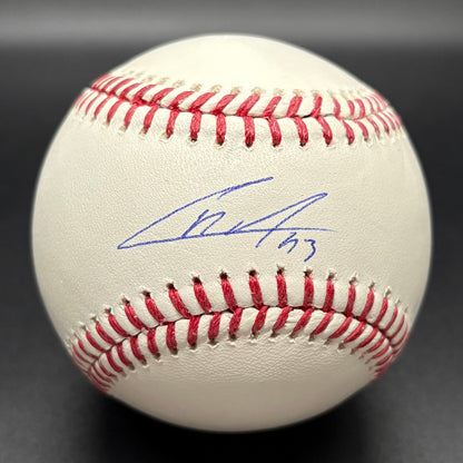 Ceddanne Rafaela Autographed Baseball (JSA)