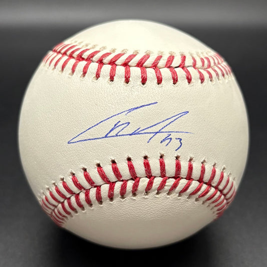 Ceddanne Rafaela Autographed Baseball (JSA)