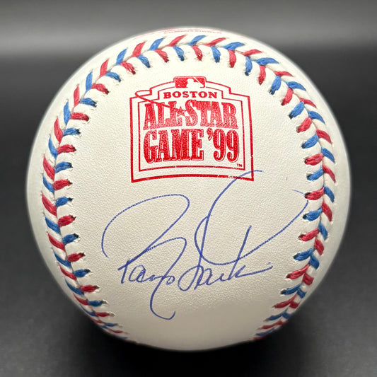 Barry Larkin 1999 All-Star Game Autographed Baseball (JSA)