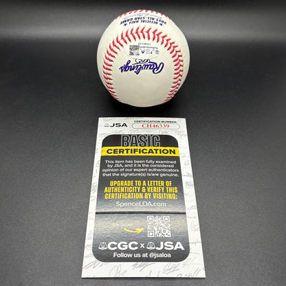 Bo Bichette 2021 All-Star Game Autographed Baseball (JSA)