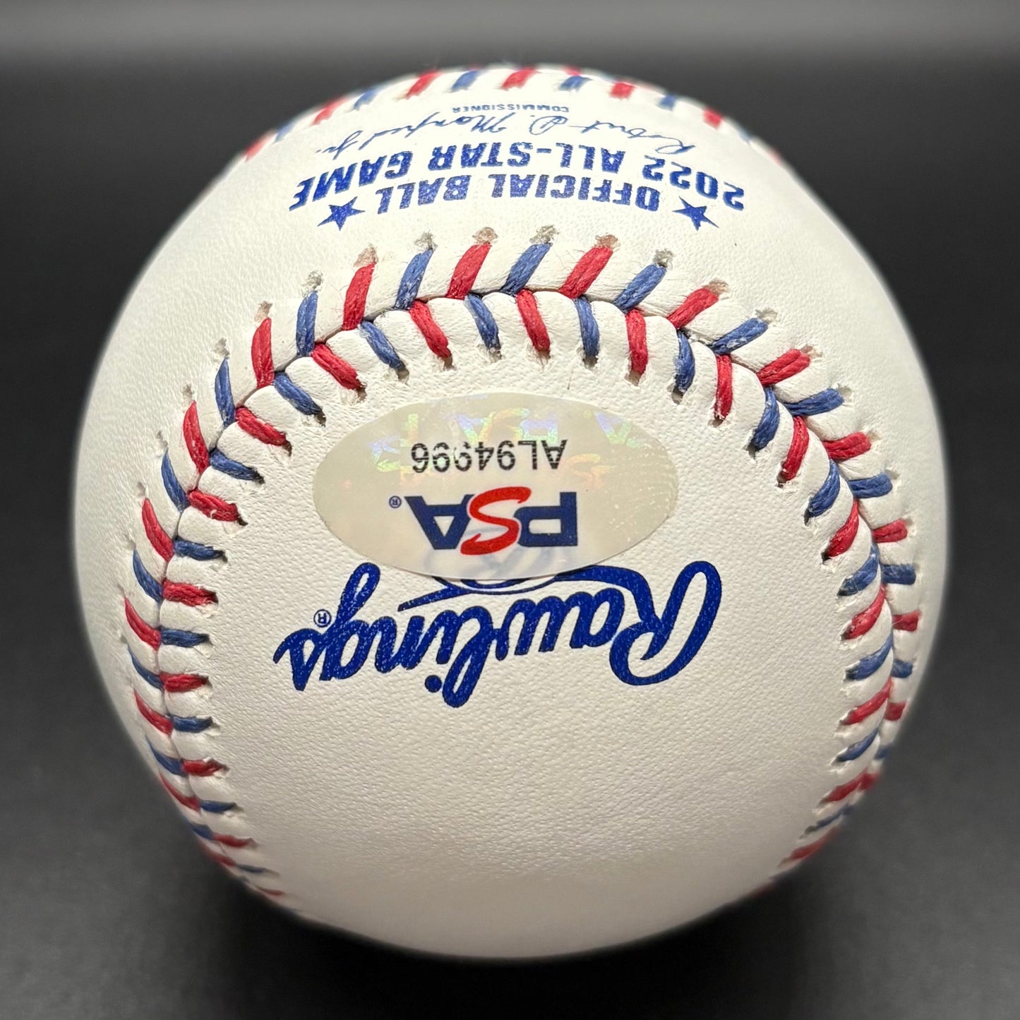 Kyle Tucker "1st ASG" 2022 All-Star Game Autographed Baseball (PSA)