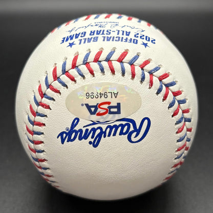 Kyle Tucker "1st ASG" 2022 All-Star Game Autographed Baseball (PSA)